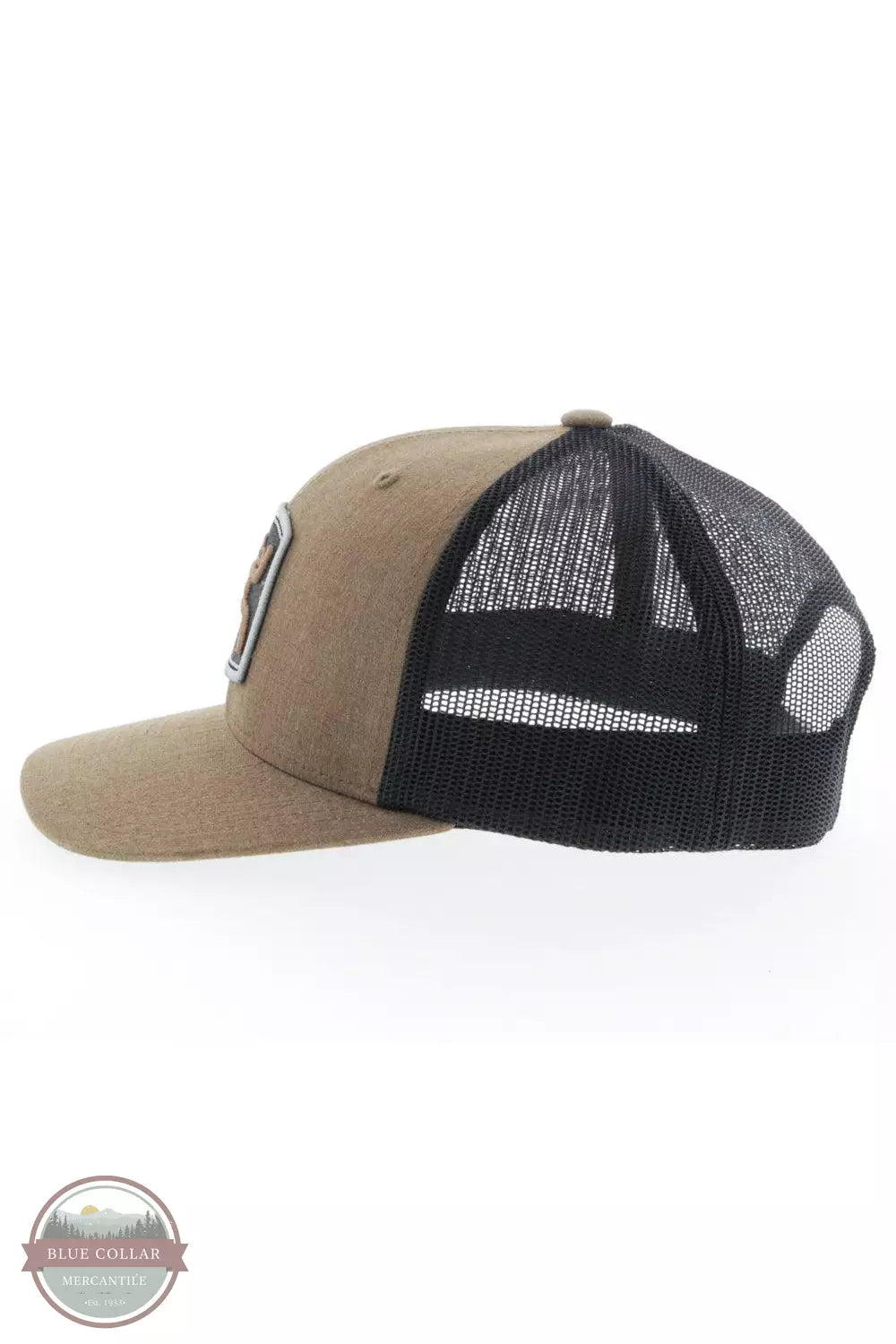 Hooey 2024T Zenith Cap Light Brown / Black Side View