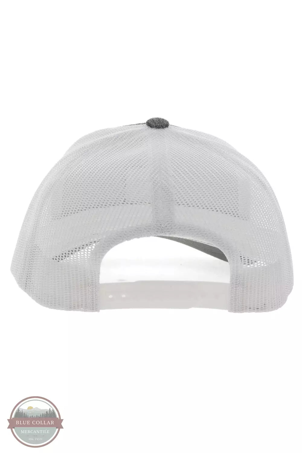 Hooey 2234T-GYWH Boxy Cap in Grey / White Back View