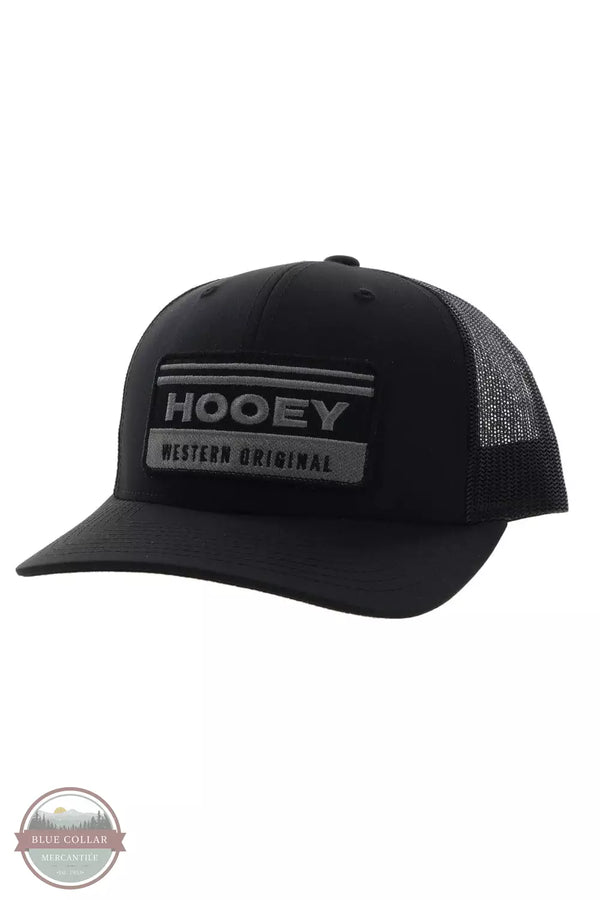 Hooey 2235T Horizon Odessa Fabric Cap Black Profile View