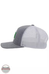 Hooey 2302T Doc Cap Grey White Side View