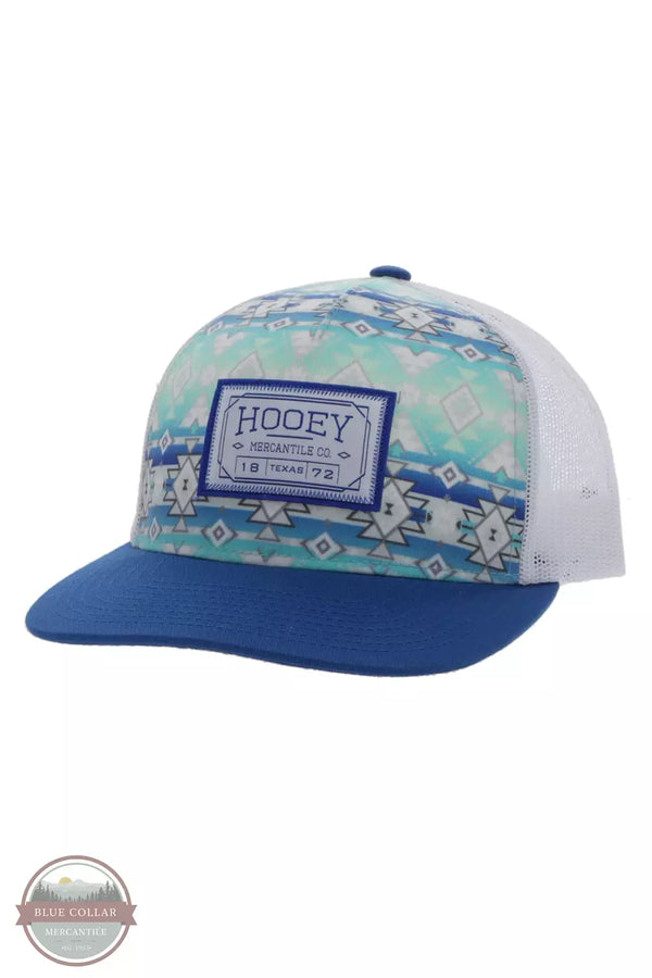 Hooey 2302T Doc Cap Teal / White Front View