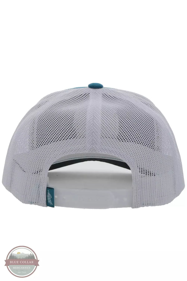 Hooey 2324T Zenith Cap Teal / White Back View