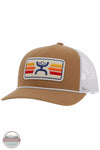 Hooey 2339T Sunset Cap Tan / White Front View