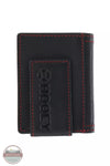 Hooey HFW023-SPBK Sunizona Knockout Bi-Fold Wallet Money Clip in Black with Serape Back View