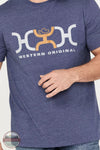 Hooey HT1681NV Loop Navy Logo T-Shirt Detail View