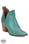 Justin ME1928 Micki Booties in Turquoise Profile View