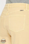 Kancan KC78019PH Peppermint High Rise Cropped Jeans Back Detail View