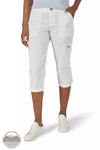 Lee 112314366 Ultra Lux Flex-To-Go Relaxed Cargo Capris Front View
