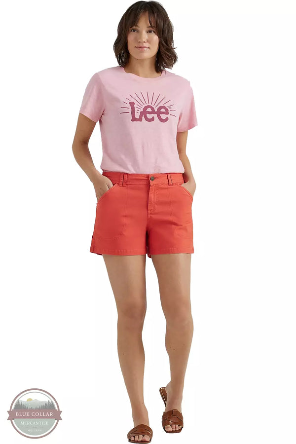 Lee 112346740 Poppy Legendary Carpenter Shorts Full VIew