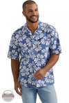 Lee 112347478 Extreme Motion Floral Camp Shirt Front View