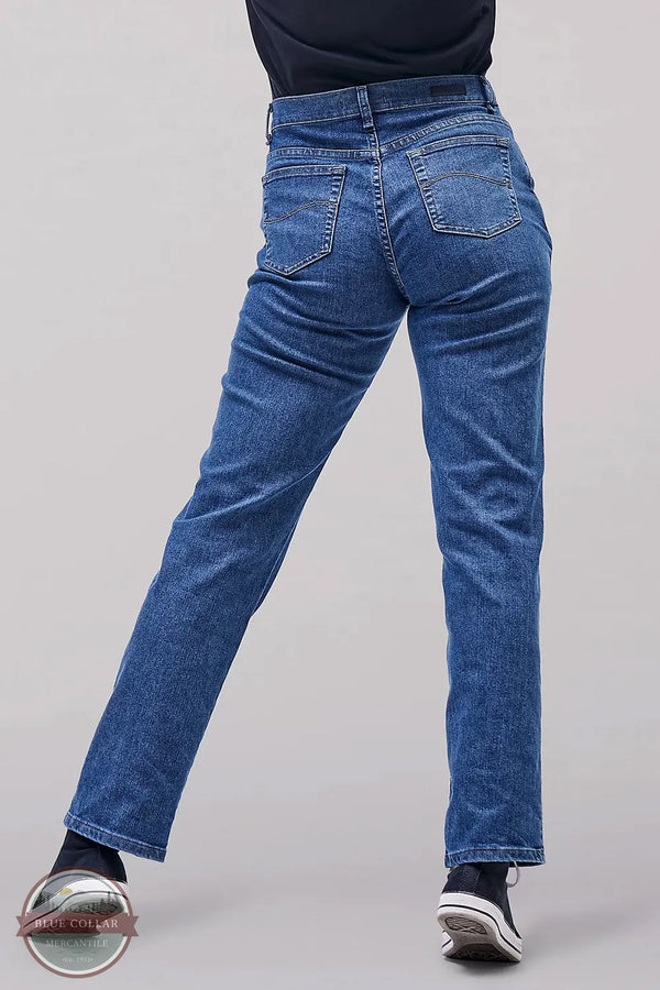 Lee 3051866 Premium Stone Relaxed Fit Jeans rear view