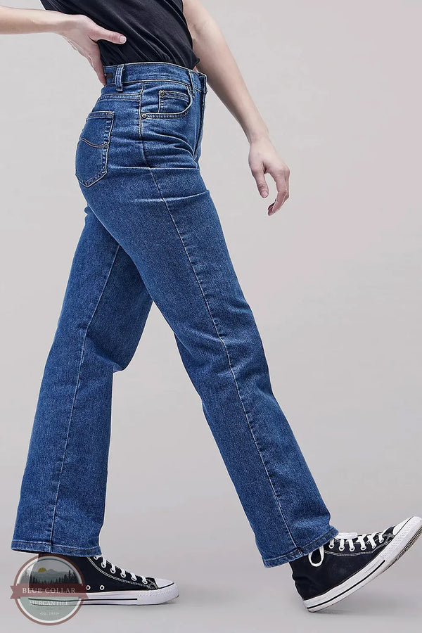 Lee relaxed fit straight leg high rise jeans sales