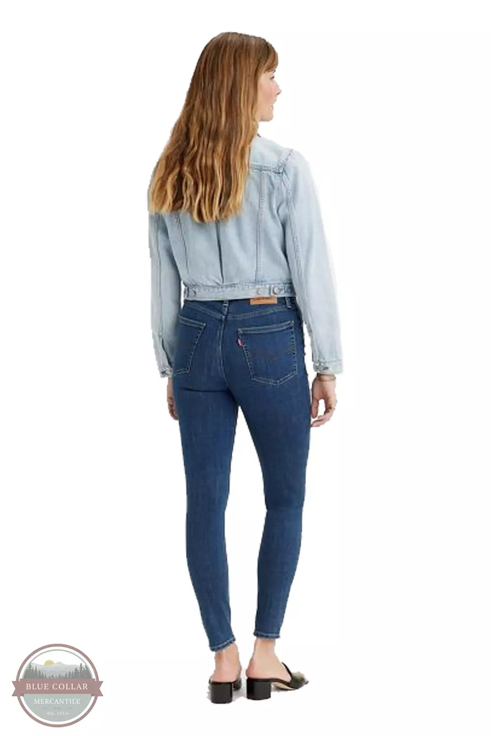 721 High Rise Skinny Jeans in Lapis Longing by Levi's 18882-0483