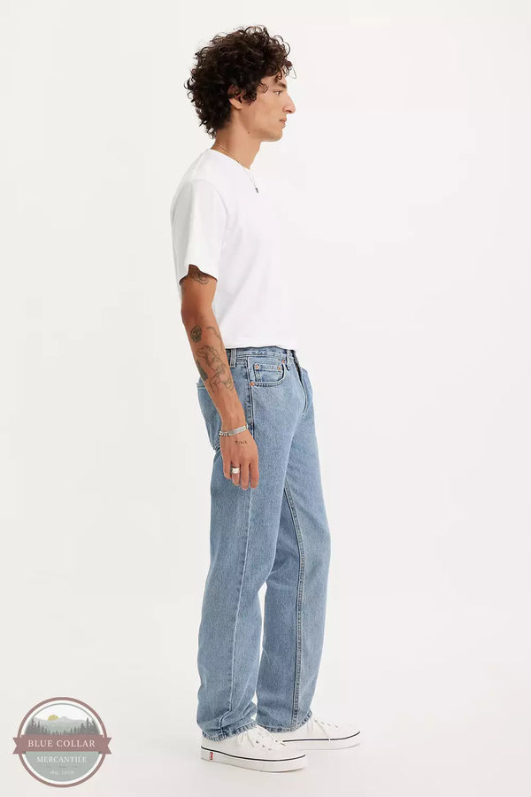 Men's Denim Jeans Stretchable Solid Faded Denim Logan-Straight Fit Jea –  Tim Paris