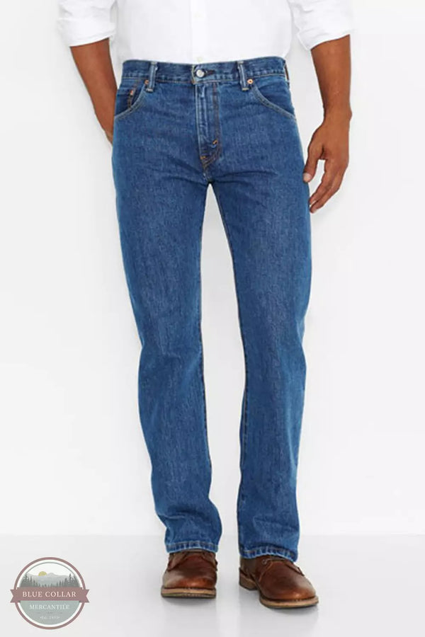 Levi's 517-4891 517 Bootcut Jeans in Medium Stonewash Front View