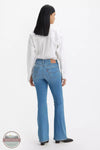 Levi's A3410-0047 726 High Rise Flare Jeans in The Lucky One - Medium Wash Back View