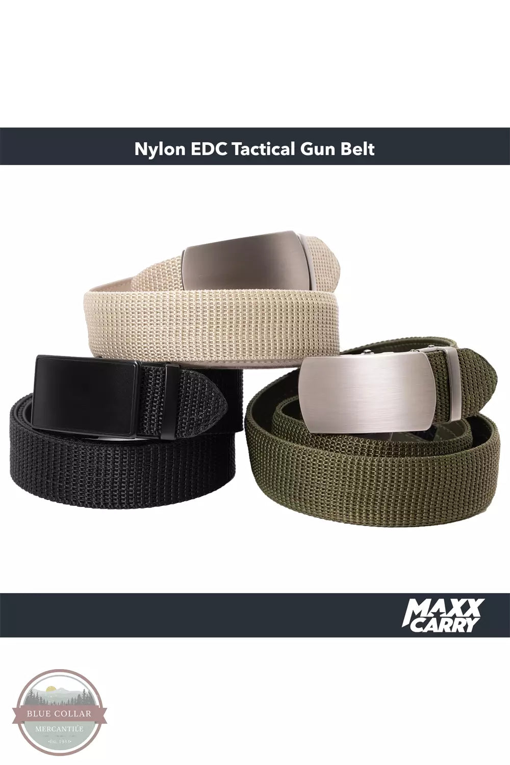 Maxx Carry NBEL Maxx Tactical Gun Belt All View