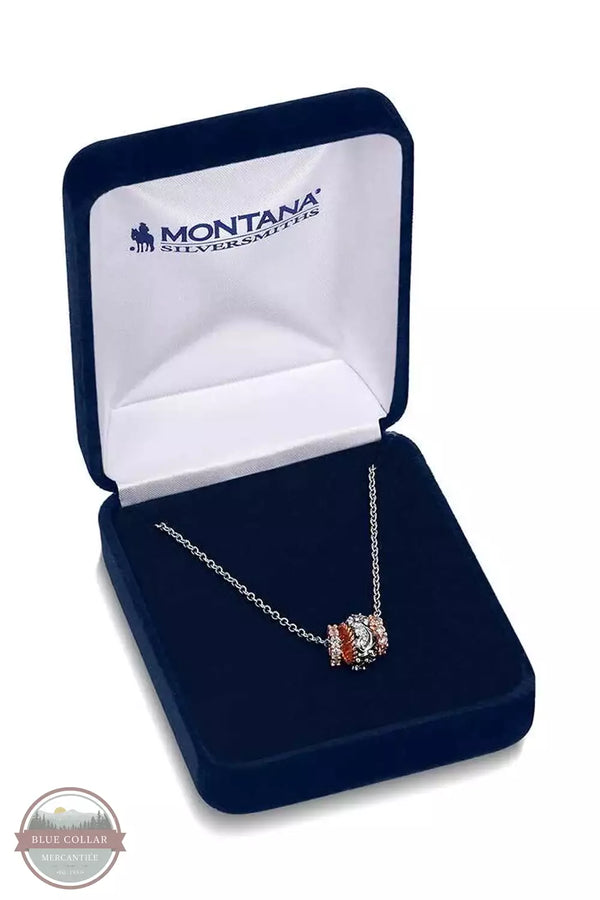 Montana Silversmiths NC5784 Wildflower Elegance Ring Necklace Box View