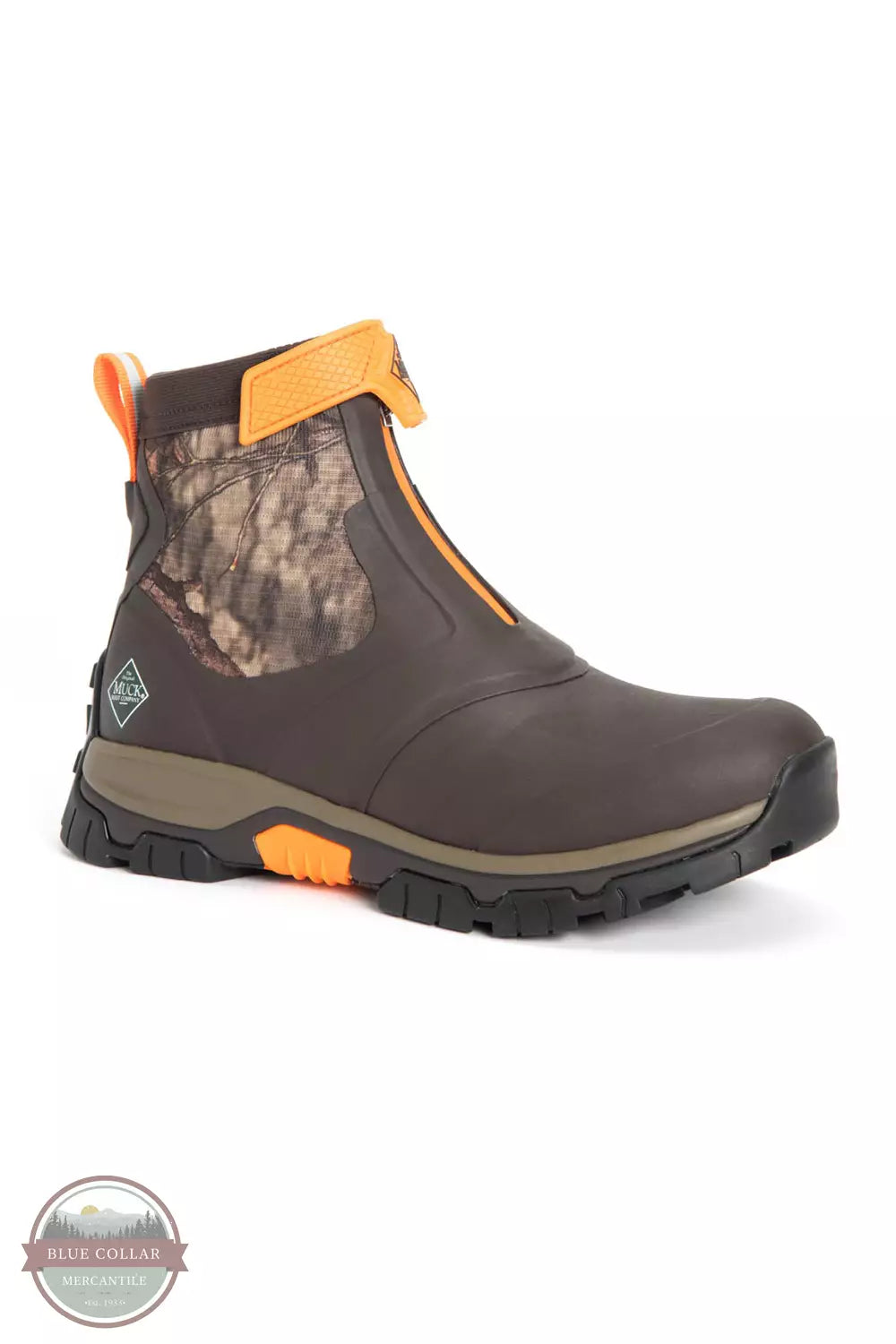 Muck AXMZ-MOC Mossy Oak Apex Mid Zip Ankle Boots