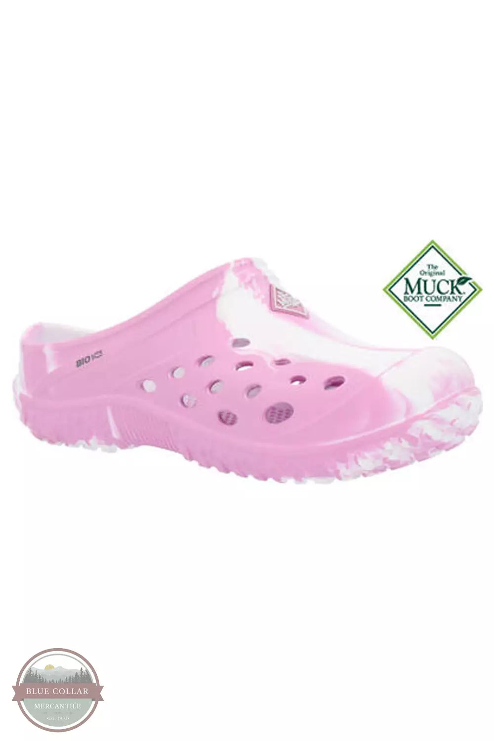 Muck MMLCK40Y Youth Pink Muckster Lite EVA Clog Profile View