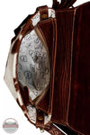 Myra Bag S-7322 Roswell Way Fringed Hand-Tooled Bag Inside View