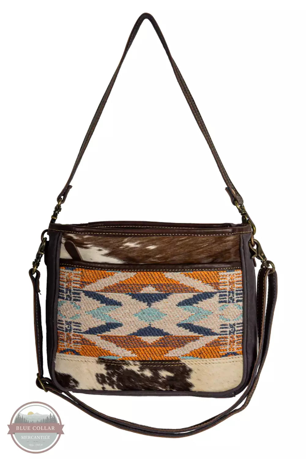 Myra Bag S-7398 Sun Serape Small Crossbody Shoulder Bag Front View