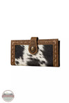 Myra Bag S-7519 Bayou Leather & Hairon Hide Wallet Profile View