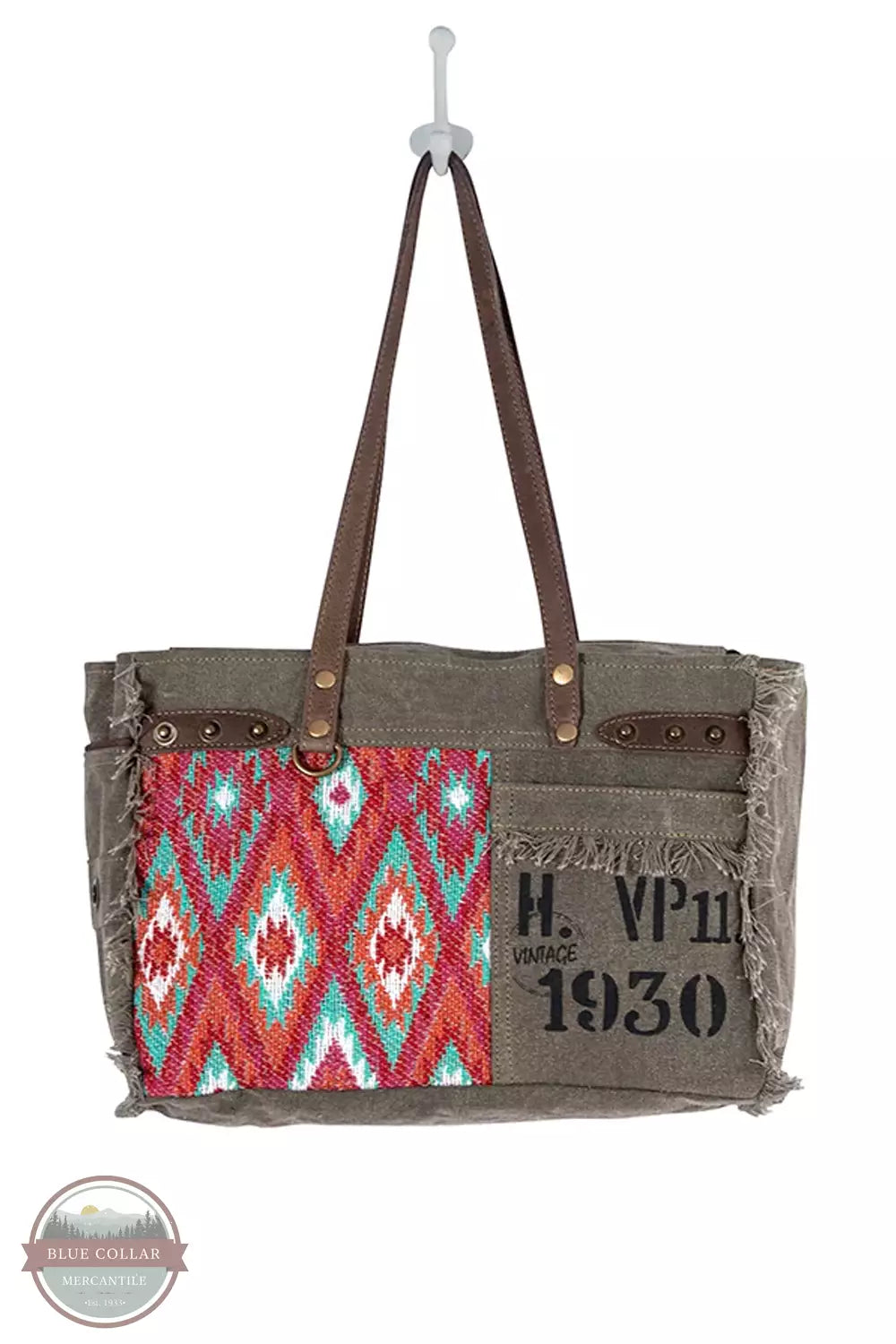 Myra Bag S-8436 High Trails VP11 Tote Bag Front View