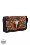 Myra Bag S-8751 Spirit of the Herd Hand-Tooled Wallet Profile View