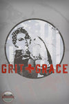 Nine Line GGRACE-WRVN Grit and Grace Relaxed Fit V-Neck T-Shirt Detail View