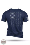 Nine Line PLEDGE-TSTRI The Pledge Tri-Blend Short Sleeve T-Shirt Navy Back View