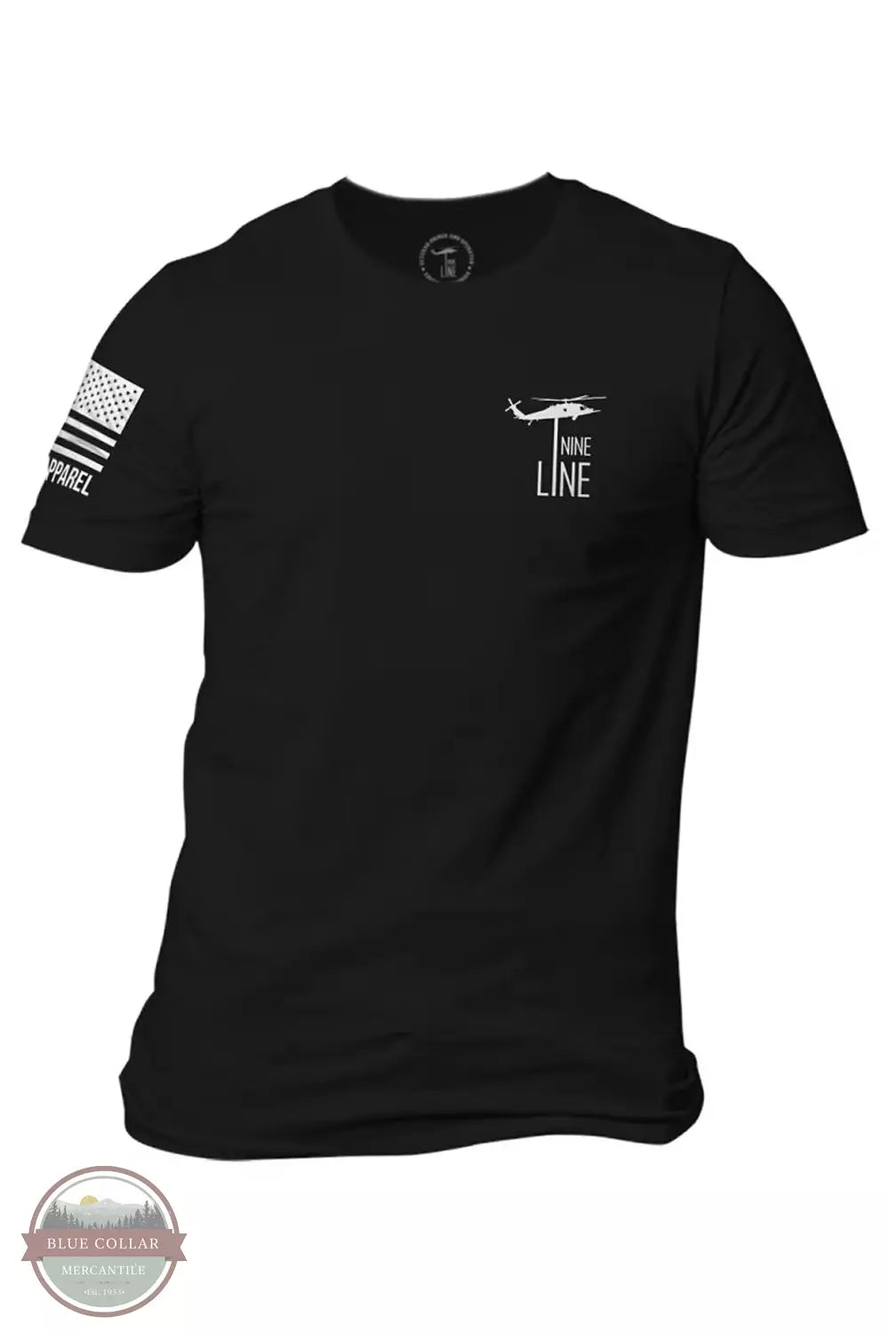 Nine Line REREAD-TSTRI Black Reread, Not Rewritten Short Sleeve T-Shirt Front View