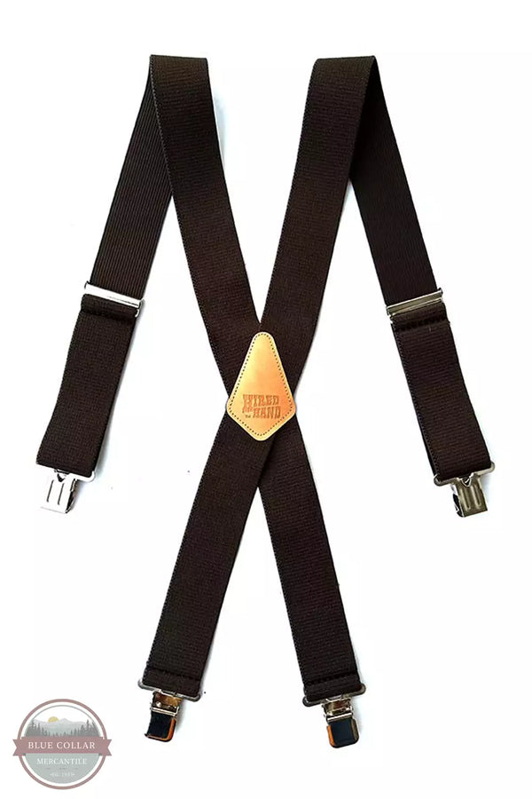 Nocona N8510 Hired Hand 48" Suspenders Black Product View