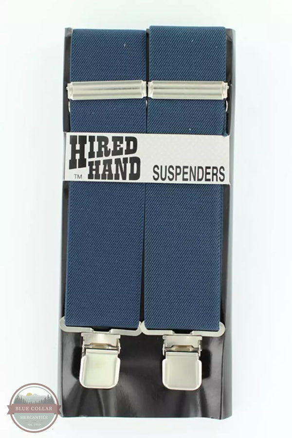 Nocona N8510 Hired Hand 48" Suspenders Navy Package View