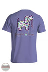 Puppie Love SPL1256 Sloth Pup T-Shirt in Violet Back View