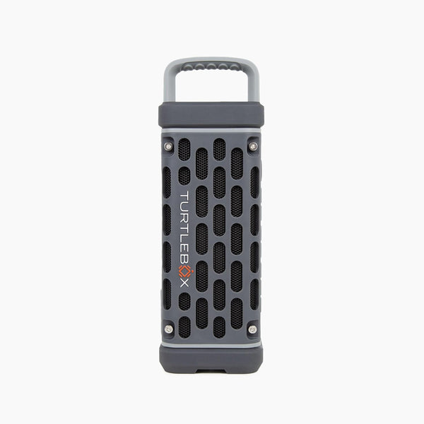 Turtlebox Audio TB-RANG-G1-GRAY-1 Ranger Rugged Waterproof Bluetooth Speaker in Gray