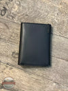 Rogers-Whitley 3091JD BLK Jack Daniels Tri-fold Wallet in Black Back View
