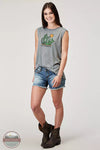 Roper 03-037-0513-2021 GY Jersey Knit Sleeveless T-Shirt in Grey Full View