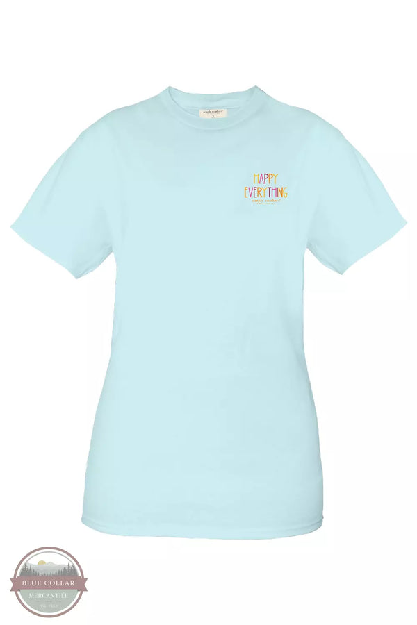 Simply Southern SS-HAPPY-ICE Happiness All Around Short Sleeve T-Shirt Front View