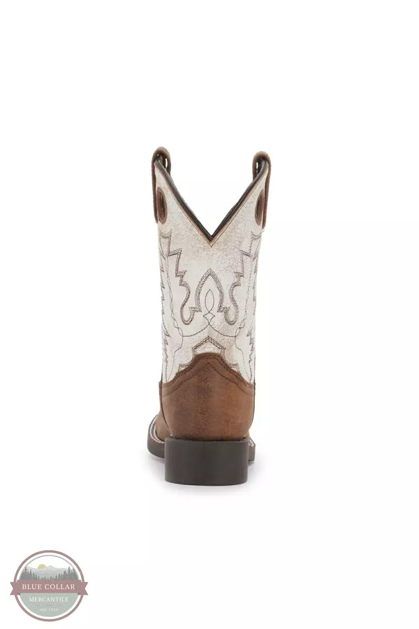Smoky Mountain 3108Y Youth Drifter Western Boot Heel View