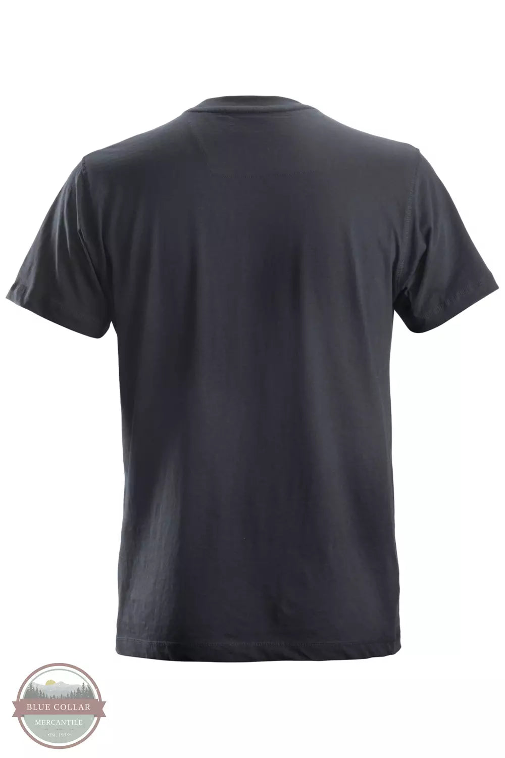 Snicker's Workwear 1361310 Classic Short Sleeve T-Shirt Steel Grey Back View
