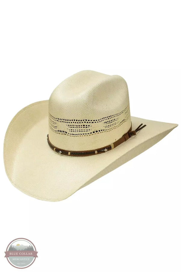 Stetson SSMLCK-5140-05 Mule Creek Straw Hat in Wheat Profile View