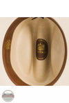 Stetson TSOPRDS0526-61-66 Open Road Western Straw Hat in Silver Belly Underside View