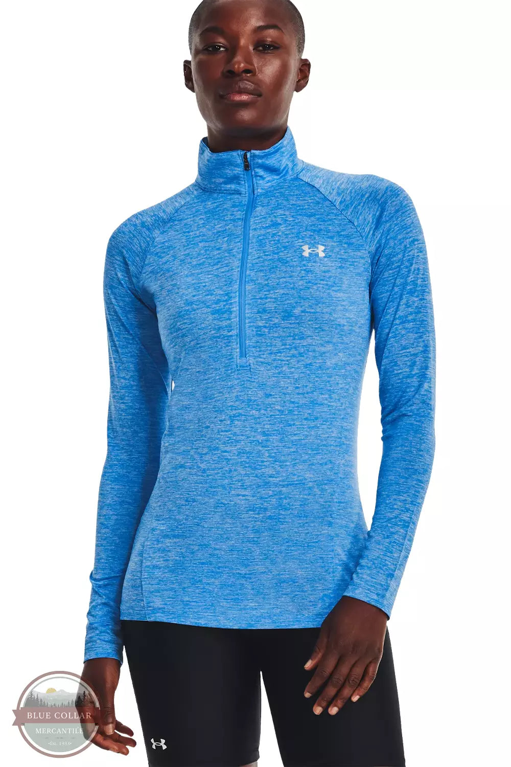 Under Armour 1320128 Tech Twist 1/2 Zip Pullover Water Front View