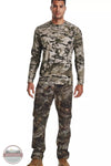 Under Armour 1361308 Iso-Chill Brush Line Long Sleeve T-Shirt Barren Camo Full View