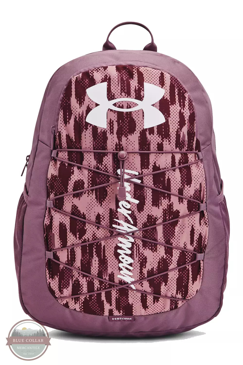 Under Armour 1364181 Hustle Sport Backpack Misty Purple Front View