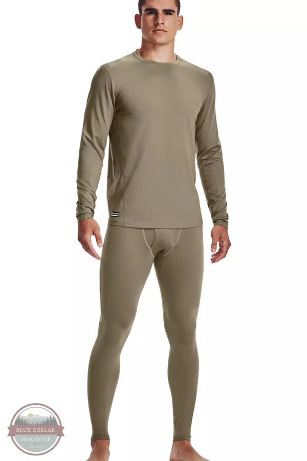 Under Armour 1365390-499 Tactical ColdGear Infrared Base Leggings in  Federal Tan