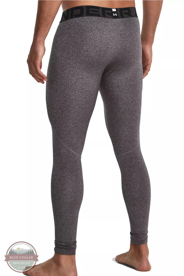 Under Armour 1366075-020 / Charcoal Light Black Leggings in ColdGear Heather
