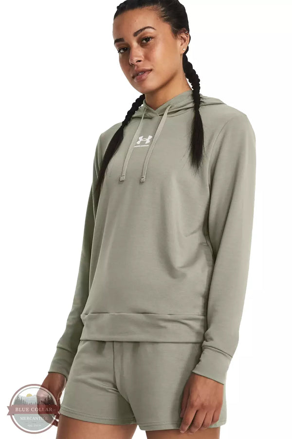 Under Armour Rival Terry Hoodie Cinza - Textil Sweats Mulher 116,00 €