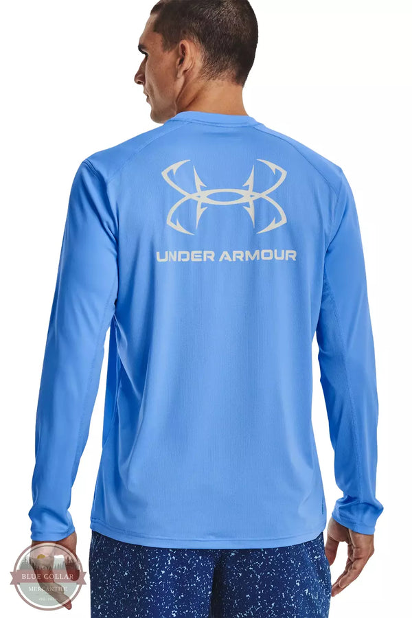 NWT UNDER ARMOUR Iso-Chill Team Compression Long Sleeve Top 1365486 Blue  Size XS